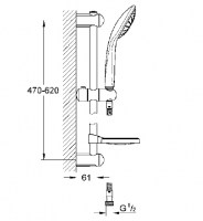 GROHE EUPHORIA CONJUNTO DUCHA